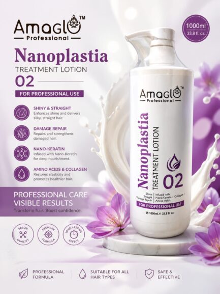 Amaglo Professional Nanoplastia Treatment Lotion (02) – 1000ml