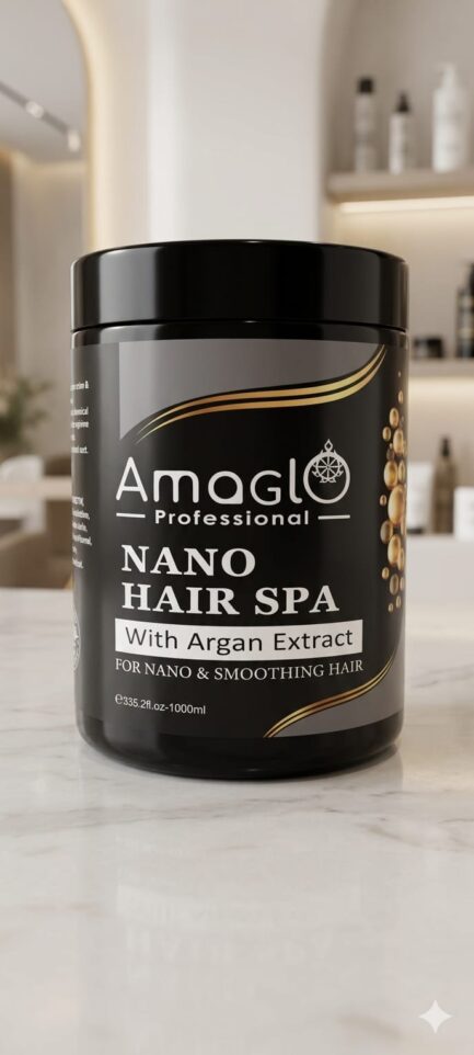 Amaglo Professional Nano Hair Spa With Argan Extract – 1000ml
